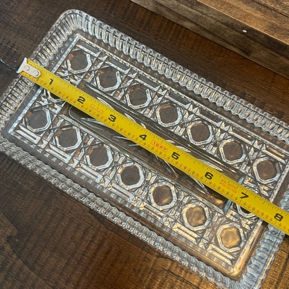 Vintage glass tray - Picture 4 of 6